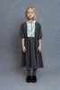 UNLABEL FW25 Jiu Dress with Contrast Front Ruffle