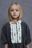UNLABEL FW25 Jiu Dress with Contrast Front Ruffle