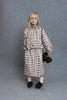 UNLABEL FW25 Medina Shirt in Cream and Red Check