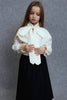 UNLABEL FW25 Dorado Tie Detail Blouse in Paper