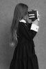 UNLABEL FW25 Indre Contrast Dress in Black Milano