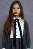 UNLABEL FW25 Douro Contrast Dress in Dark Grey