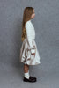 UNLABEL FW25 Agrio Long Sleeve Top with Bow Sleeve Details in Cream *PREORDER*