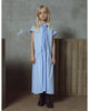 UNLABEL SS26 Amy Dress in Baby Blue Stripes