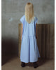 UNLABEL SS26 Amy Dress in Baby Blue Stripes