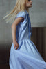UNLABEL SS26 Amy Dress in Baby Blue Stripes