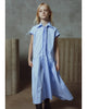 UNLABEL SS26 Amy Dress in Baby Blue Stripes