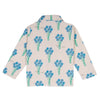 WYNKEN FW24 LAPIN VELVET JACKET in Forget Me Not