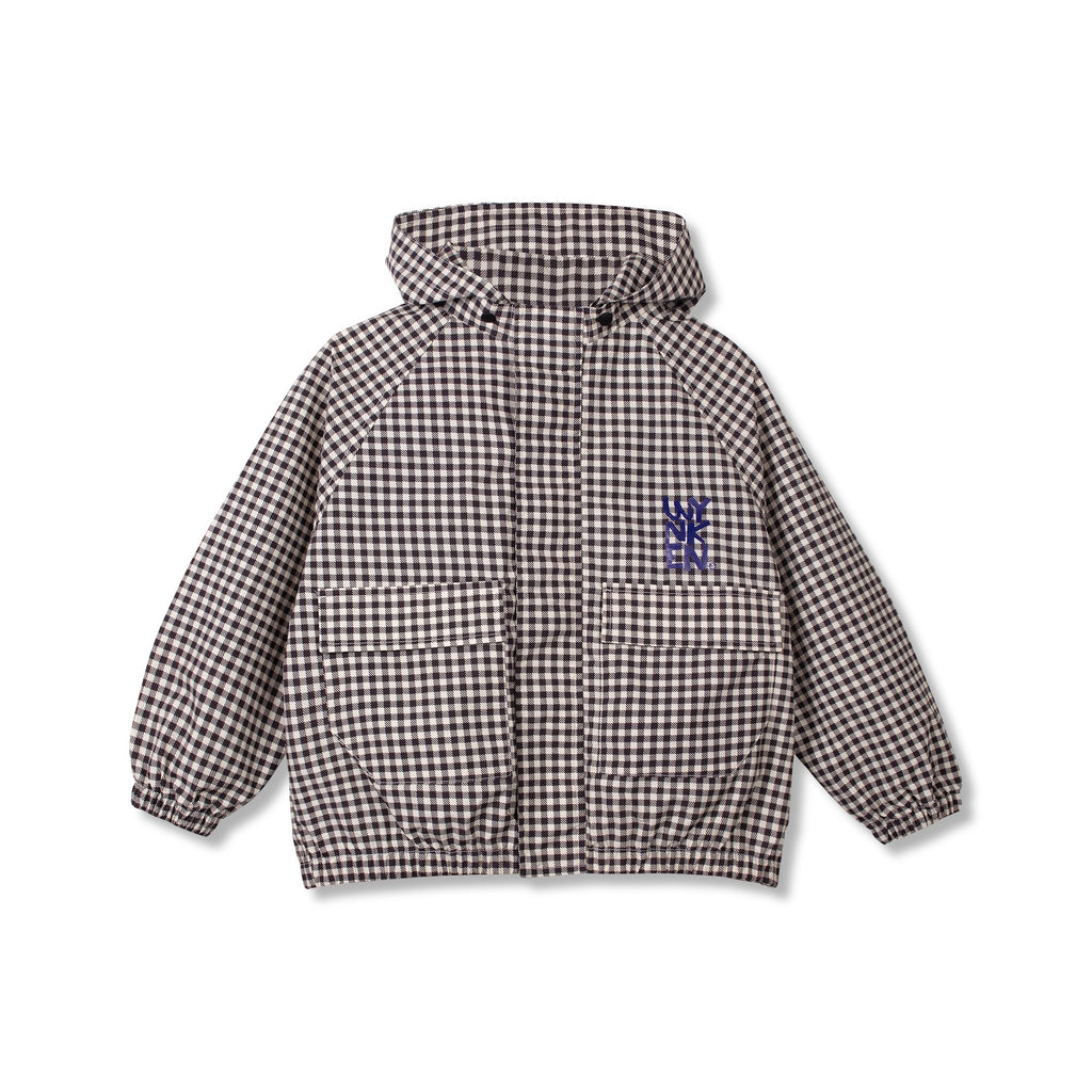 WYNKEN FALL 2026  "PAINTERS AND POETS" Lightweight Grid Windbreaker Jacket