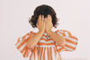 WEEKEND HOUSE KIDS SS26 'The Art of Seeing'  Stripes butterfly dress