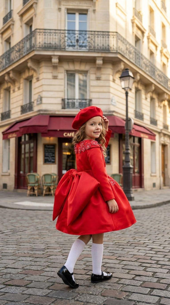 NIKOLIA "INSIDE OUT" LOVE Dress in Red