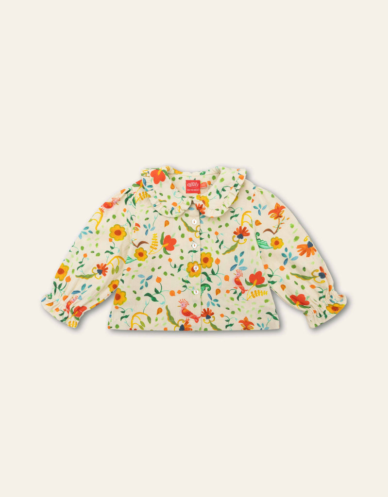 OILILY Autumn 2025 BRIDGET COLLARED LONG SLEEVE BLOUSE TOP