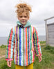 OILILY Autumn 2025 STRIPE PRINTED PUFFER JACKET