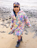 OILILY Autumn 2025 CROWN PRINTED PUFFER JACKET