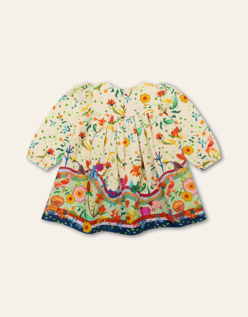 OILILY Autumn 2025 DJOYFUL LONG SLEEVE PRINTED DRESS