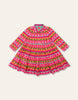 OILILY Autumn 2025 DIANA LONG SLEEVE COLLARED PLAID DRESS
