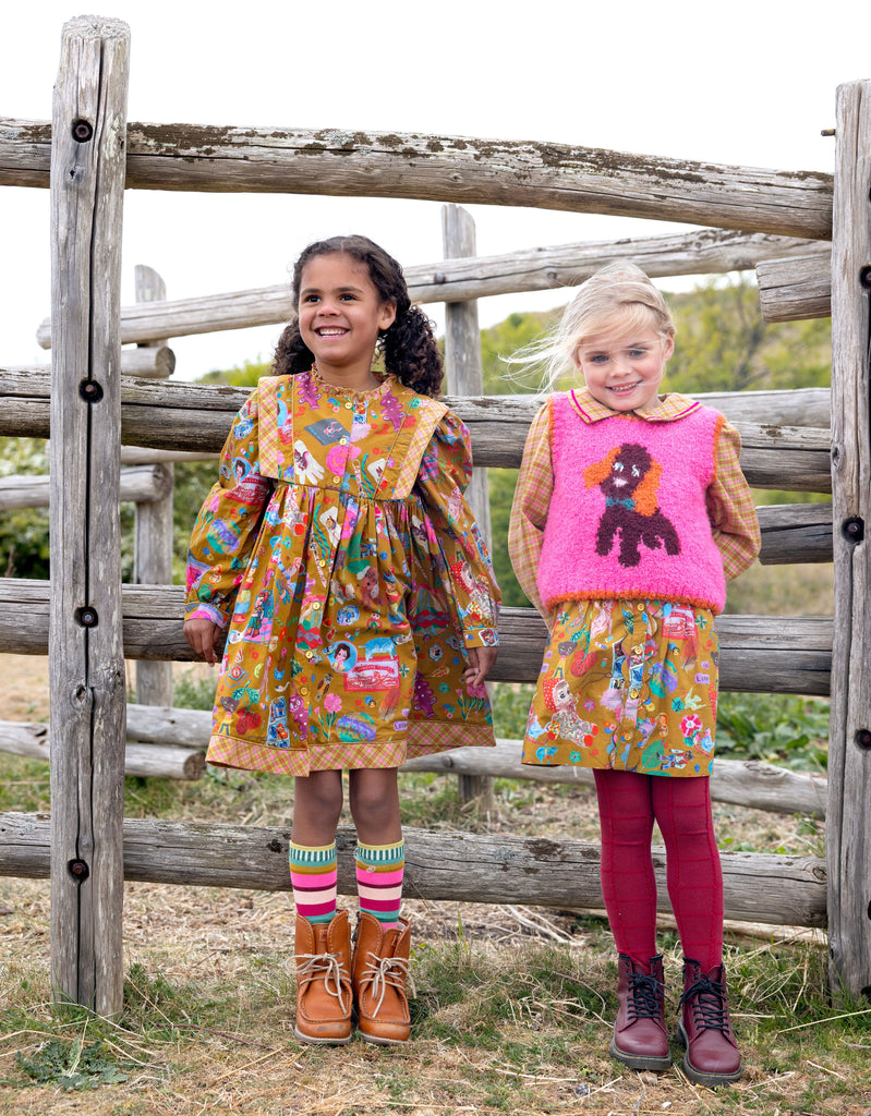 OILILY Autumn 2025 KRUL PUPPY KNIT SWEATER VEST