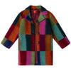 OILILY FW2026 CHARLIZE MULTICOLOR CHECKERED COAT