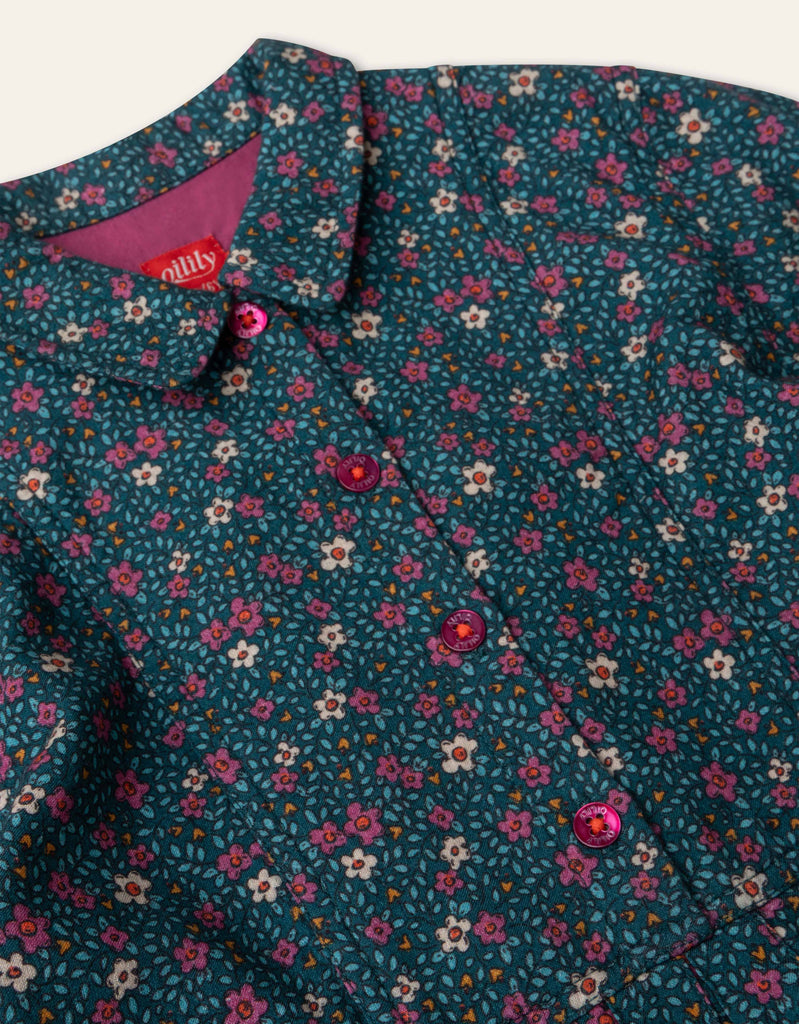 OILILY FW2026 DELICE DRESS MINI FLOWER PRINT