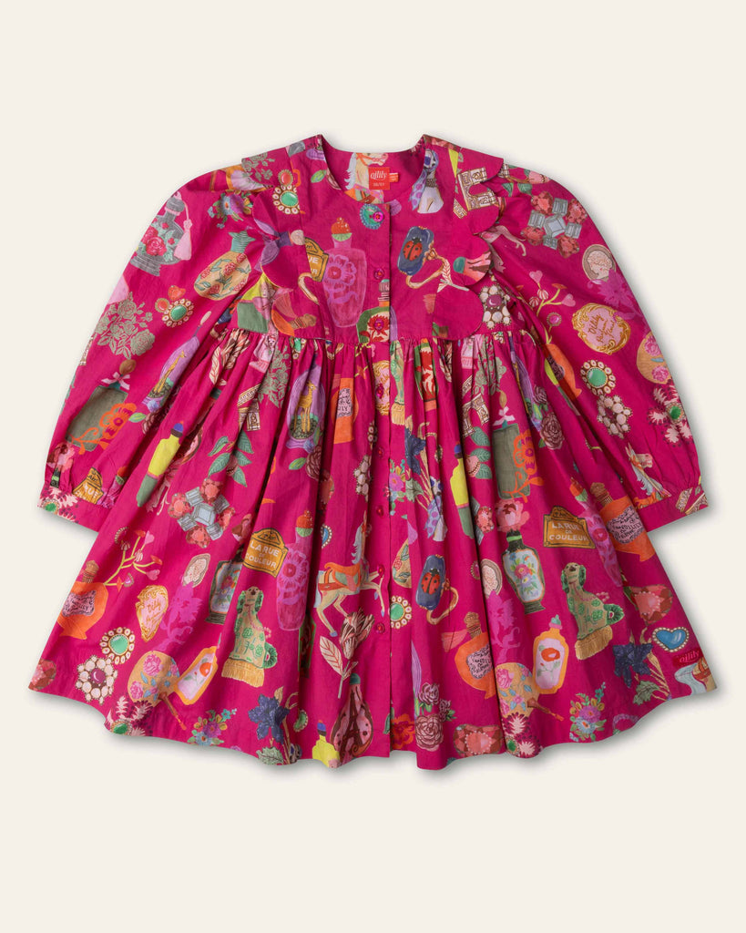 OILILY FW2026 DIX DRESS PARIS PRINT