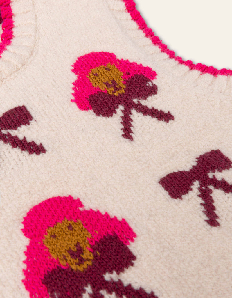OILILY FW2026 KAROLINA POODLE SWEATER VEST