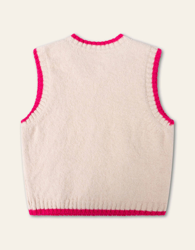 OILILY FW2026 KAROLINA POODLE SWEATER VEST