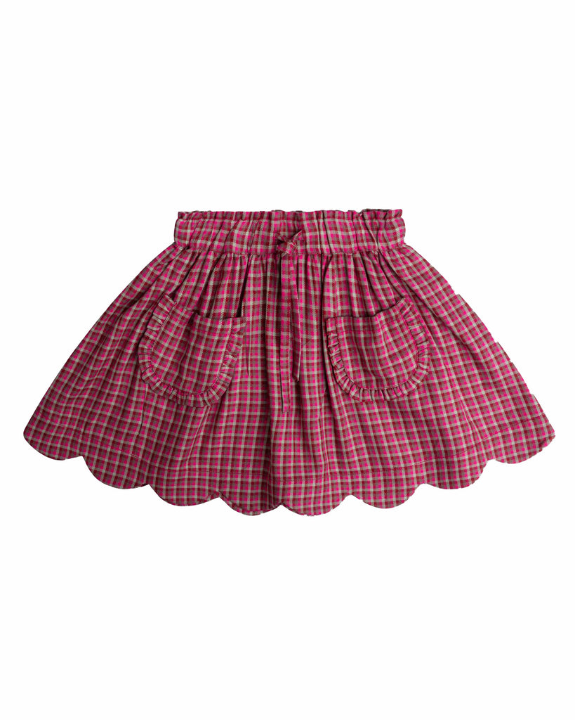 OILILY FW2026 SUITE CHECKERED SKIRT