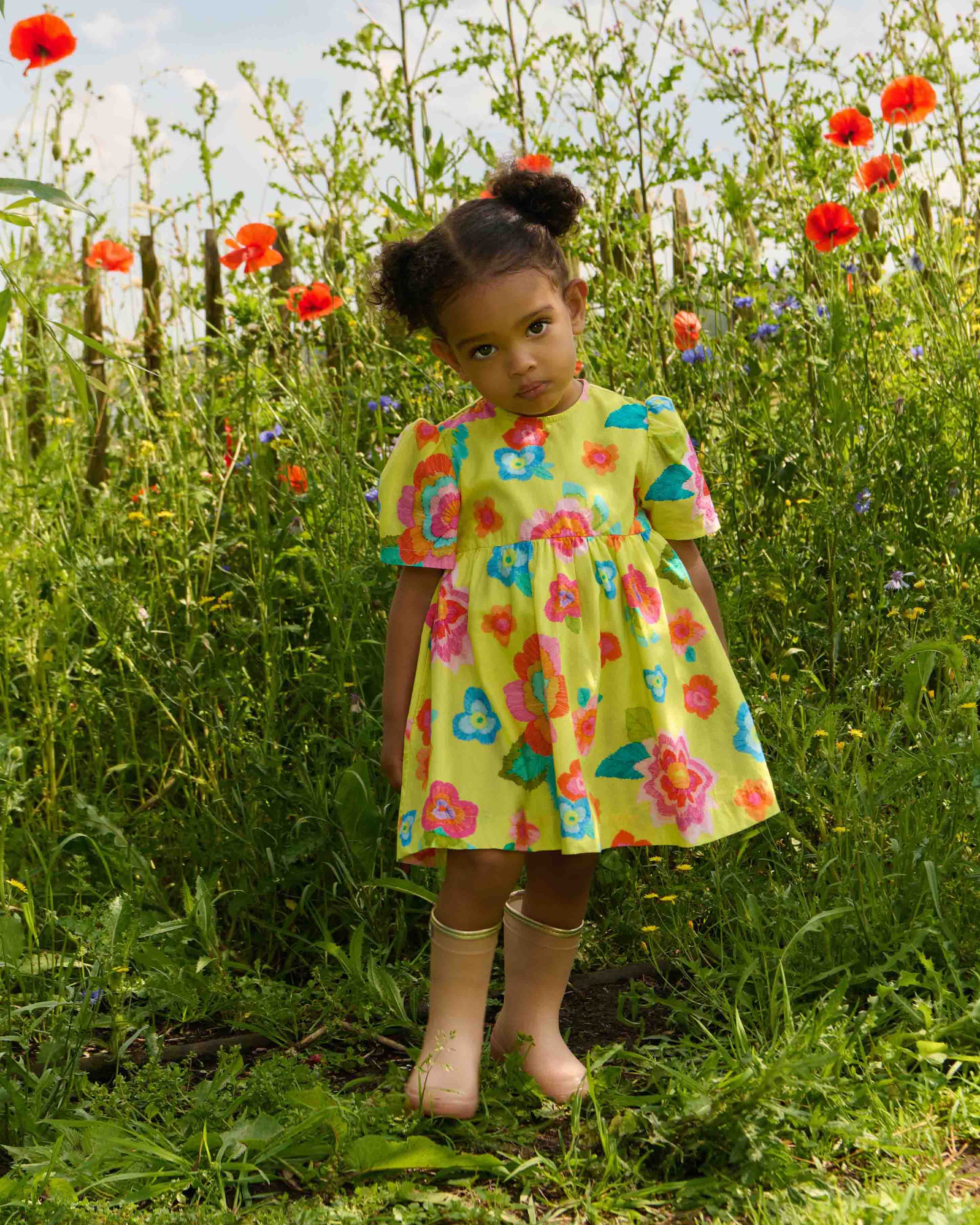 OILILY Spring Summer 2025 Downtown Dress in Flowers