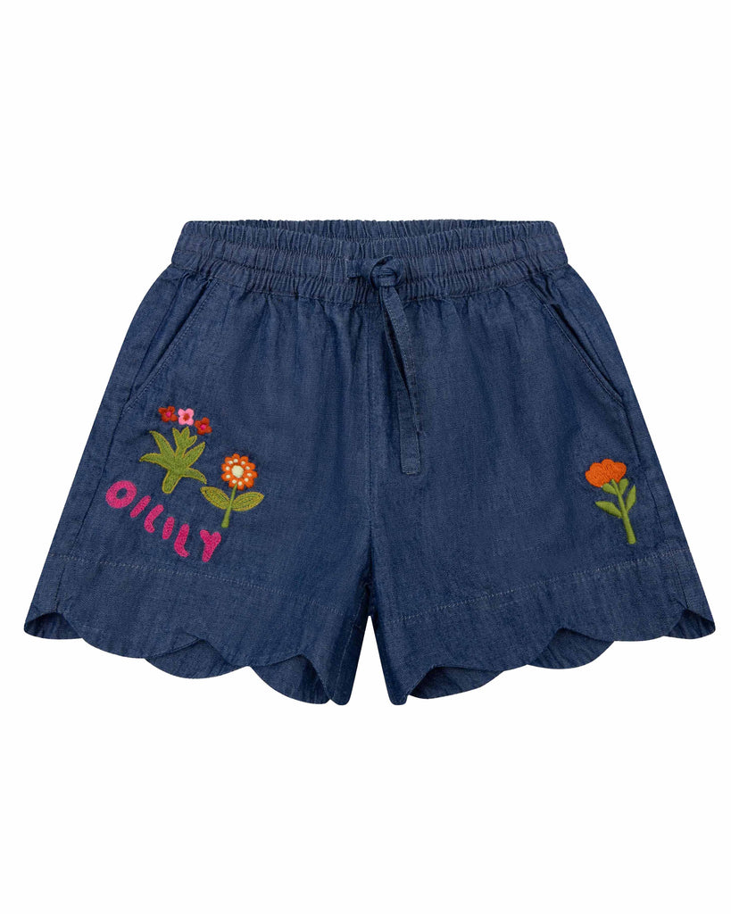 OILILY SS26 Pomm Shorts with Embroidery