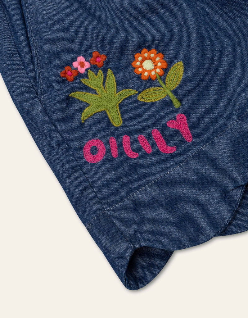 OILILY SS26 Pomm Shorts with Embroidery