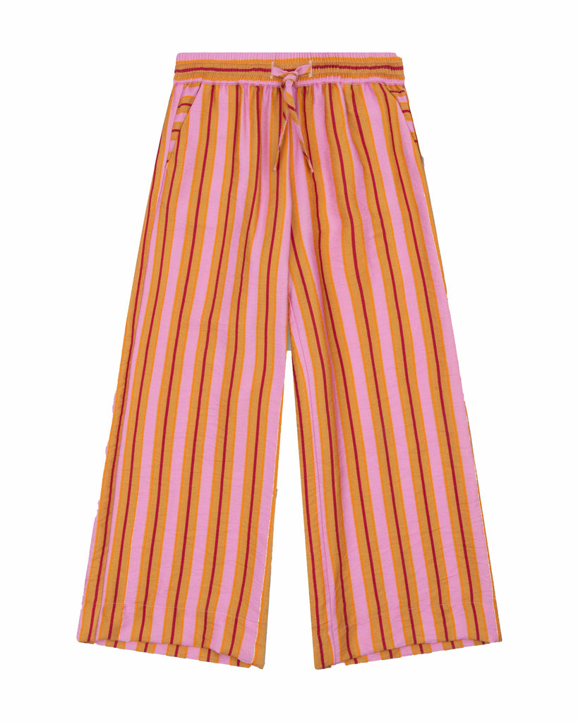 OILILY SS26 Palazzo Pants in Amber Gold