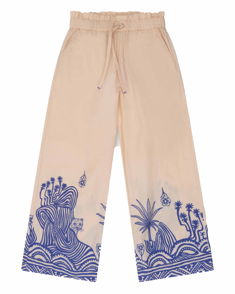 OILILY SS26 Poodle Trousers with Embroidery