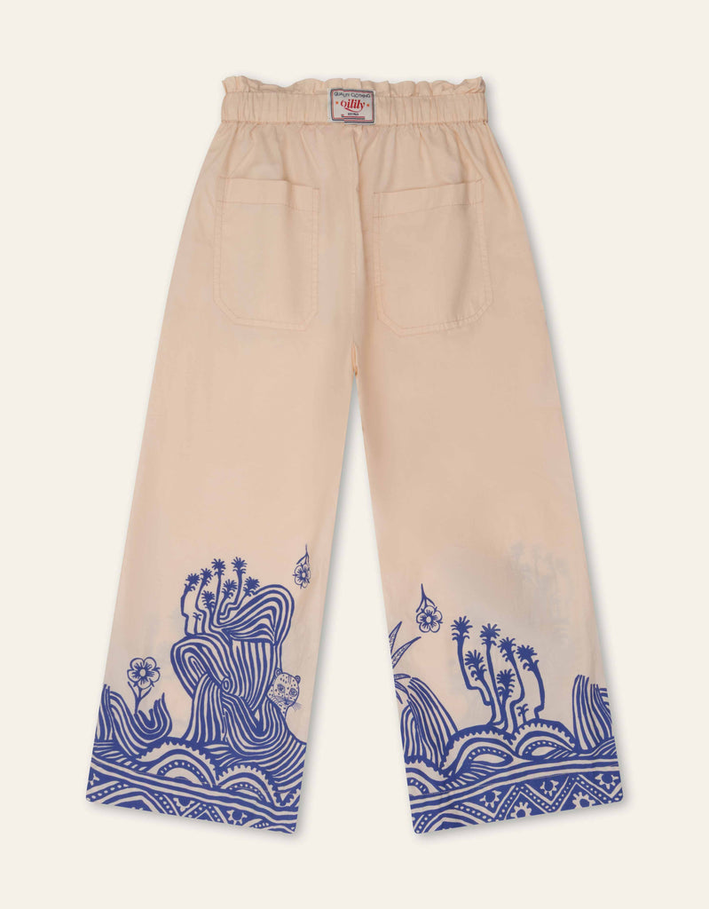 OILILY SS26 Poodle Trousers with Embroidery