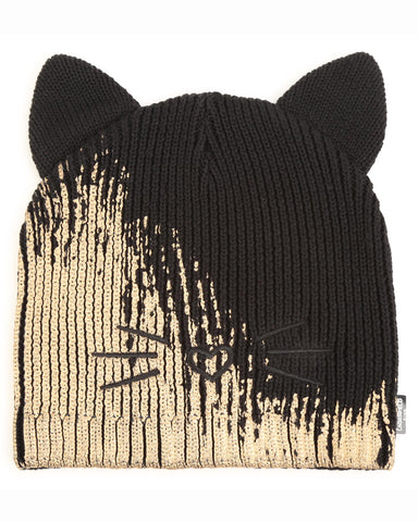 STELLA MCCARTNEY KIDS Knit Unicorn Balaclava Hat with Fringes