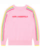 KARL LAGERFELD FW23 Cashmere Mix Pink Sweater