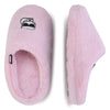 KARL LAGERFELD FW23 Faux Fur Pink Logo Mules Slippers