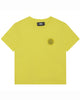KARL LAGERFELD FW23 Organic Cotton Logo Short Sleeve T-shirt in Lemon
