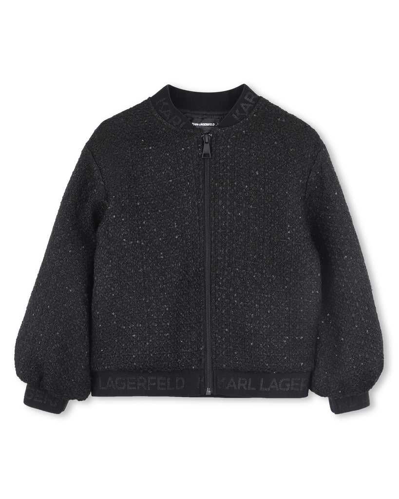 KARL LAGERFELD FW25 GIRLS BOMBER JACKET
