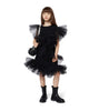 KARL LAGERFELD FW25 CEREMONY RUFFLE DRESS