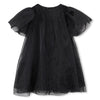 KARL LAGERFELD FW25 CEREMONY GLITTER TULLE OVERLAY DRESS