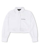 KARL LAGERFELD SS26 LONG-SLEEVED SHORT SHIRT IN COTTON POPLIN