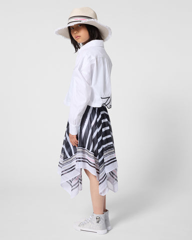 EMILE ET IDA FW25 PINK CHECK DRESS