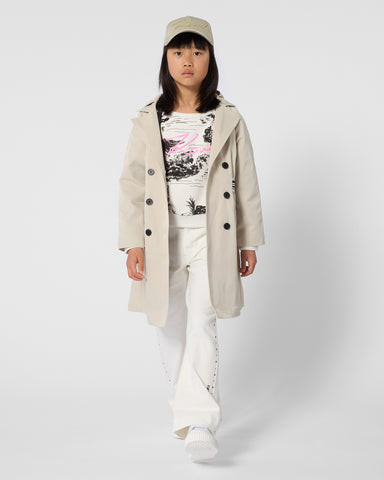 EMILE ET IDA FW25 PINK CHECK DRESS