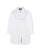 KARL LAGERFELD SS26 LONG-SLEEVED SHIRT DRESS WITH STUDS