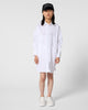 KARL LAGERFELD SS26 LONG-SLEEVED SHIRT DRESS WITH STUDS