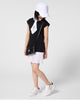 KARL LAGERFELD SS26 SHORT-SLEEVES DRESS IN MILANO WITH REMOVABLE TIE