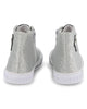 KARL LAGERFELD SS26 HIGH TOP SNEAKERS IN TEXTILE GLITTER