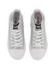 KARL LAGERFELD SS26 HIGH TOP SNEAKERS IN TEXTILE GLITTER