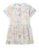 STELLA MCCARTNEY KIDS Summer Doodles Print Shirt Dress