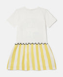 STELLA MCCARTNEY KIDS Jersey Dress with Lemonade Stand Print